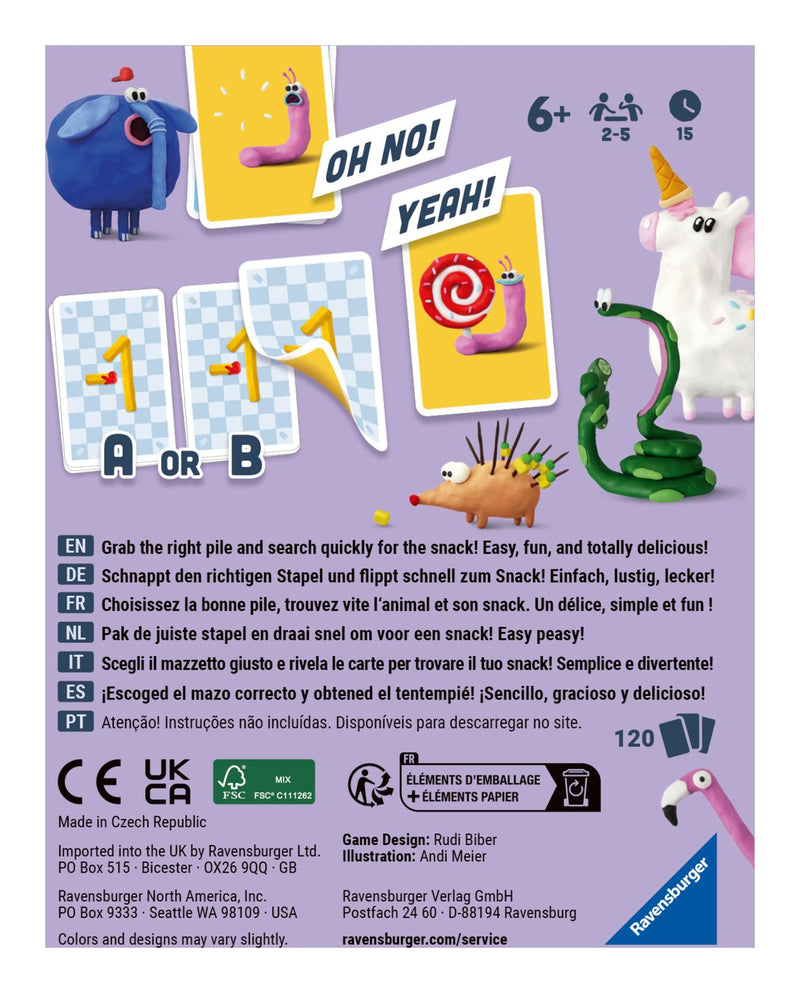 Snackaroo Card Game - Image