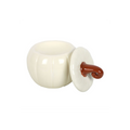 White Curly Pumpkin Oil Burner
