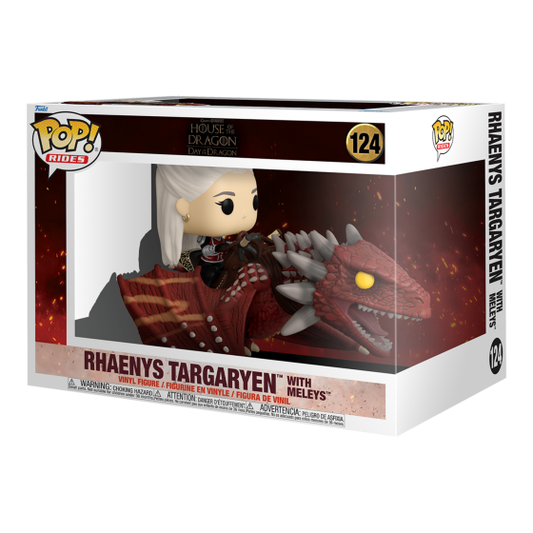Pop! Ride Deluxe - House Of The Dragon - Rhaenys Targeryen with Meleys