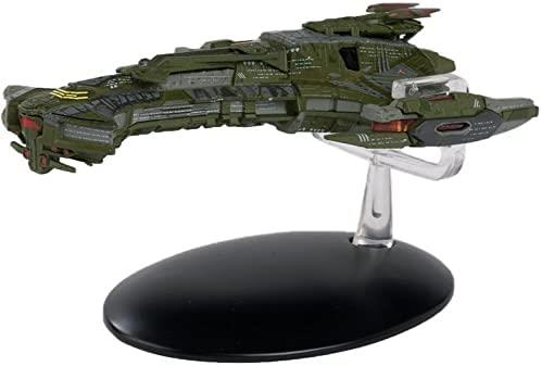 Klingon I.K.S. Bortasqu' Flagship Model Diecast Ship STO (Eaglemoss / Star Trek), close-up detail