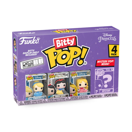 4-Pack - Disney Princess - Cinderella Funko Bitty Pop! Vinyl Figures