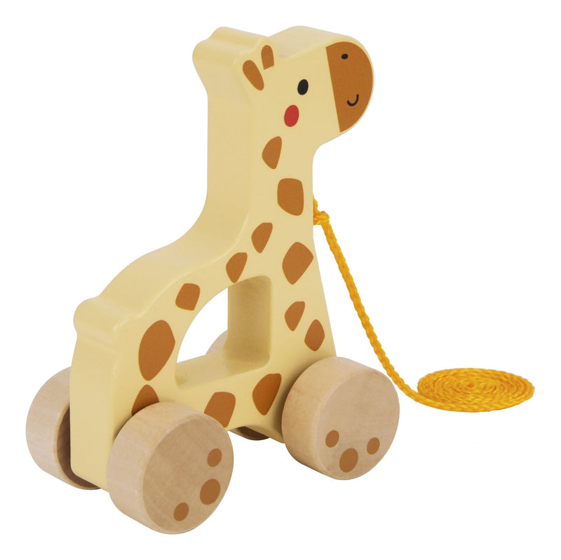 Wooden Pull Along Giraffe - Image