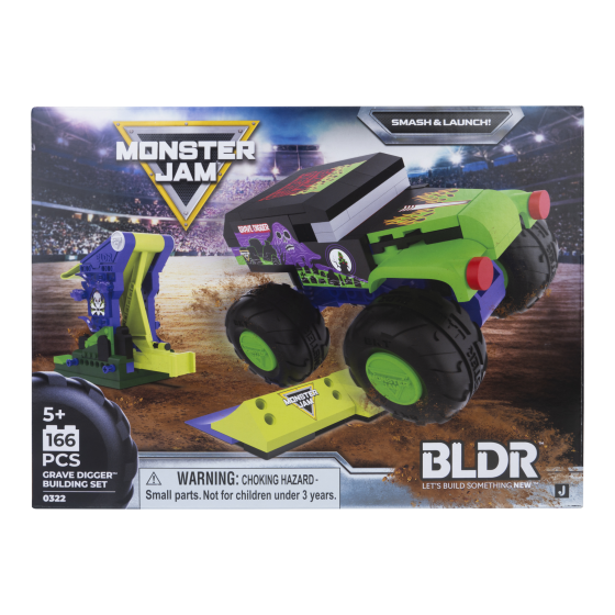 BLDR - Monster Jam Building Set - Grave Digger