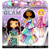 Fashion Angels - Glam FD Sketch Portfolio Set