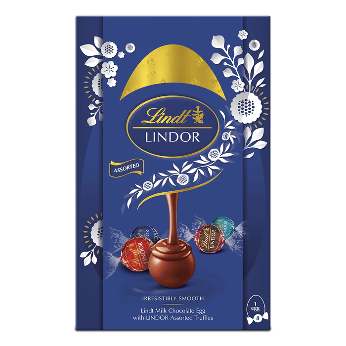 4 x Lindt Choc Easter Egg Lindor Assorted Truffles - 260GM