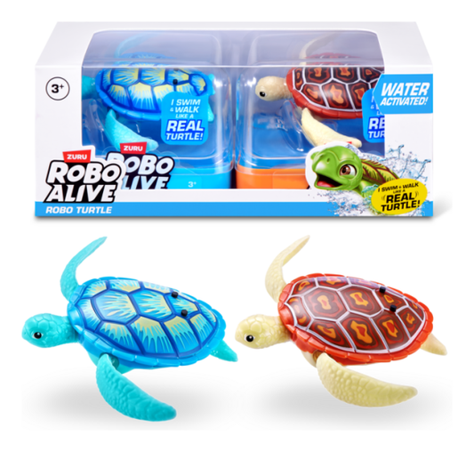 Robo Alive Water Activated S1 Swimming Turtle
