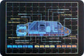 NX-01 Enterprise Shuttlecraft Pod 1 Shuttlecraft Diecast Model Ship (Eaglemoss / Star Trek), close-up detail
