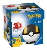 Pokemon Pokeball 54 Piece 3D Puzzle - Image