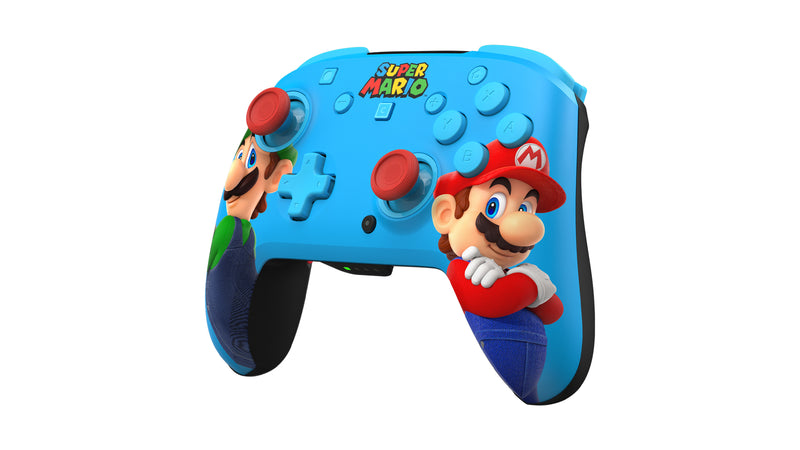Turtle Beach Rematch Wireless Controller Mario and Luigi for Nintendo Switch 2 packaging view