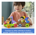 Fisher-Price Little People Dinosaur Parade Vehicle Collection - Image
