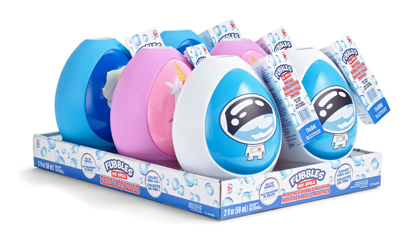 Fubbles No-Spill Mini Pals Bubble Machine Assortment - Image