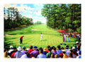 Nostalgia Collection: At The Golf Tournament 1000 Piece Jigsaw Puzzle - Image
