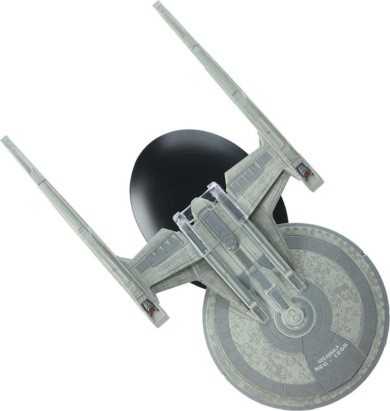 U.S.S. Kerala NCC-1255 (Shepard Class) Discovery Ships Model Diecast Ship (Eaglemoss / Star Trek), rear view