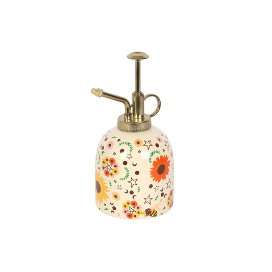 Bee Radiant Print Ceramic Plant Mister, alternate view
