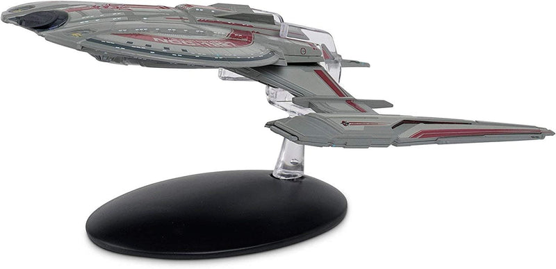 I.S.S. Shenzhou NCC-1227 (Walker class) Discovery Diecast Model Ship Discovery (Eaglemoss / Star Trek), in display