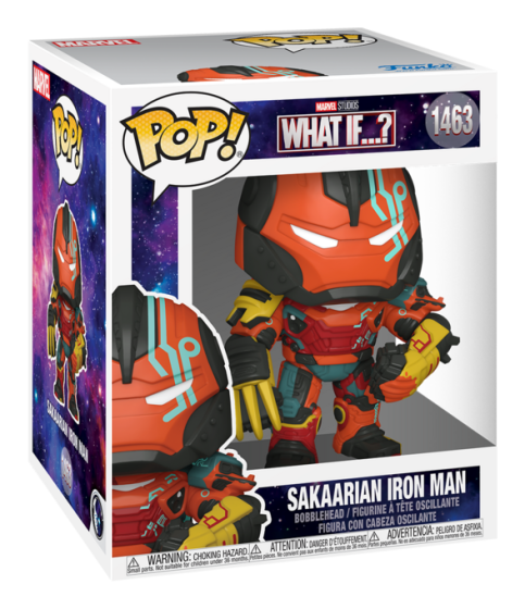 Pop! Super 6in What If Sakaarian Iron Man