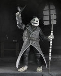 NECA TMNT Universal Monsters Black and White Turtles Action Figures 4 Pack, in display