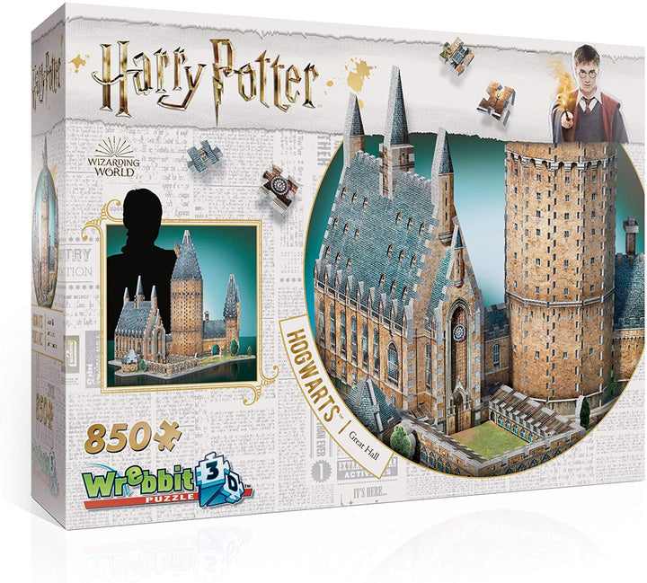 Wrebbit 3D Puzzle Harry Potter - Hogwarts Great Hall Puzzles