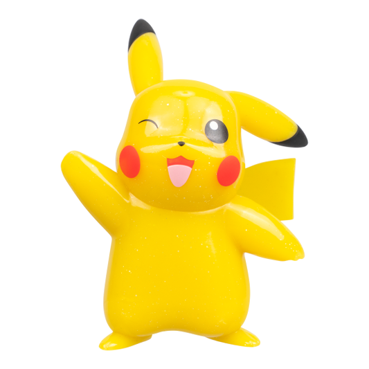 Pokemon - Glitter 3" Battle Figure - Pikachu - 30th Anniversary