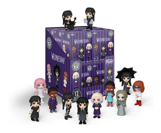 Pop! Mystery Minis Wednesday 12 Pieces in PDQ