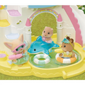 Sylvanian Families Nursery Friends - Pool Fun Trio for Ages 3 and Up, side angle