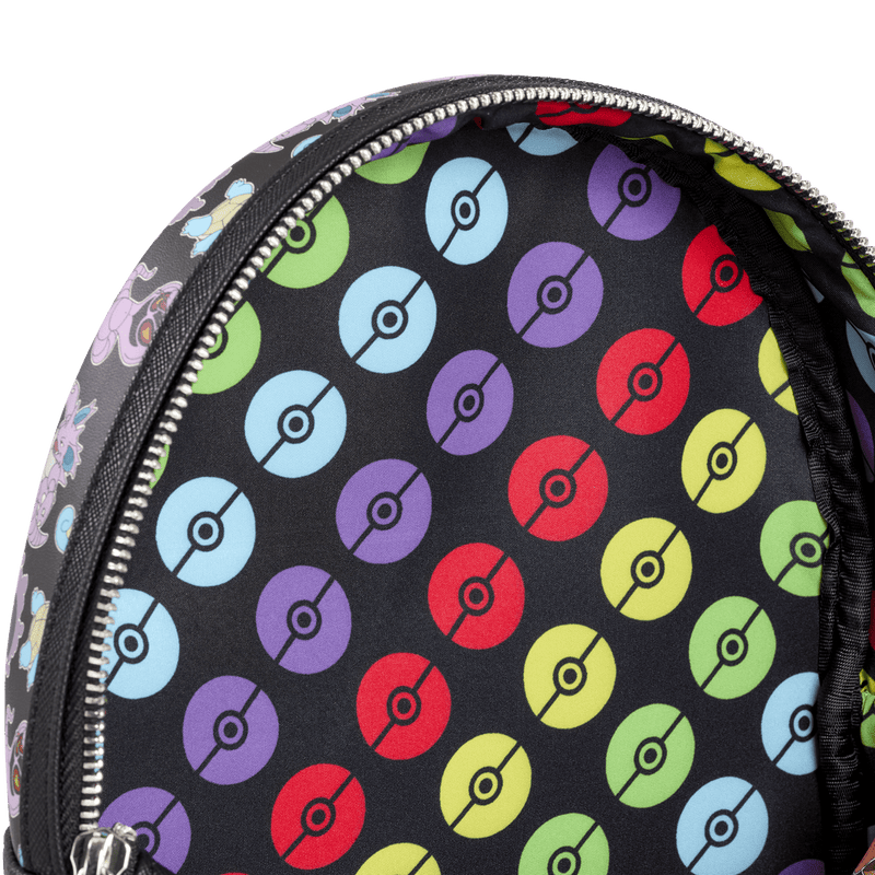 Loungefly - Pokémon Multi Character All Over Print Mini Backpack