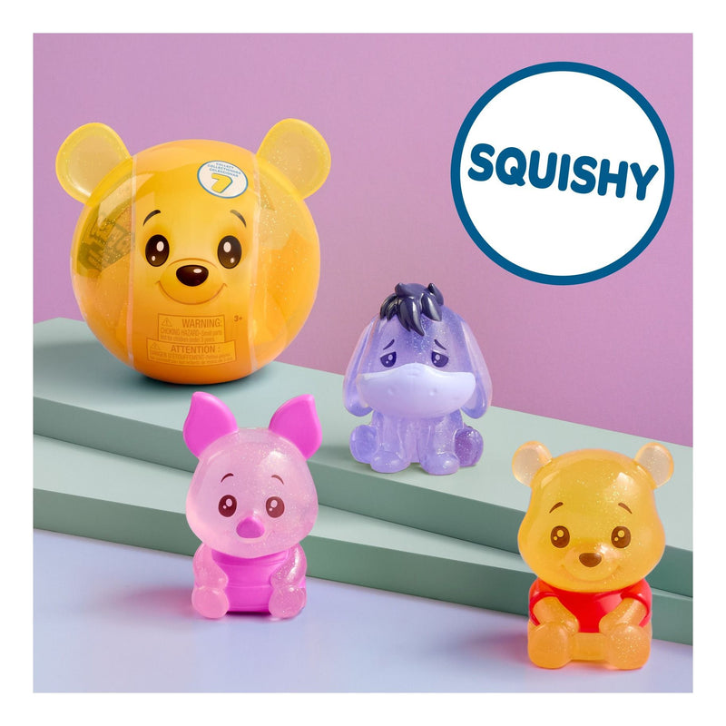 Winnie the Pooh Bear-y Squishy Figures, close-up detail