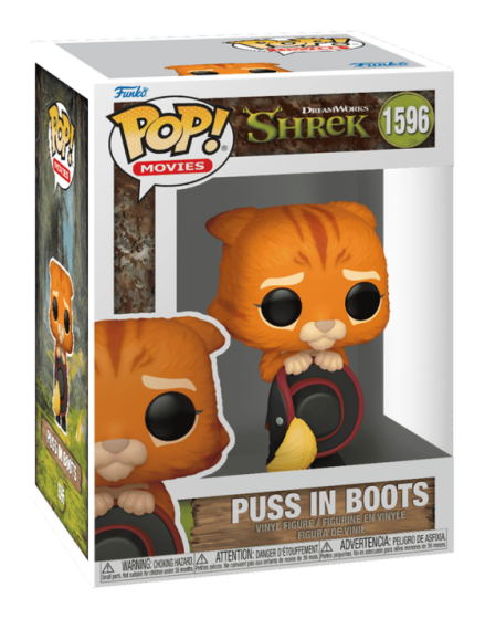 Pop! Vinyl - Shrek - Puss in Boots collectible from Abgee