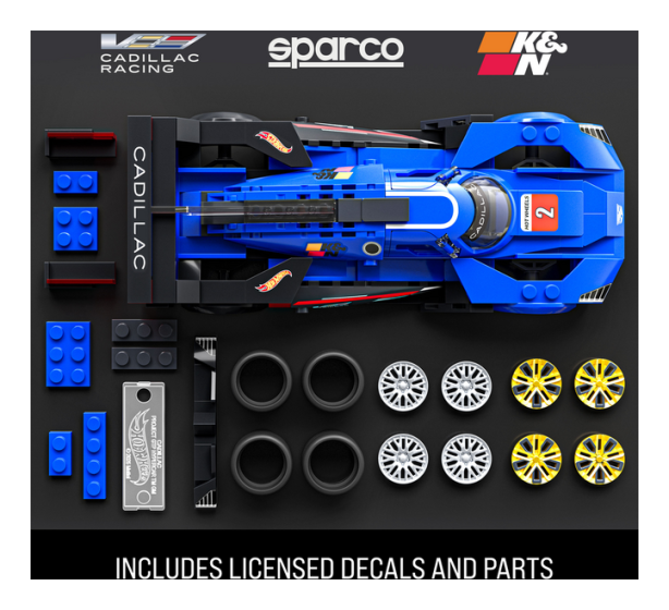 Brick Shop Hot Wheels Speed Cadillac Project GTP Hyper Car