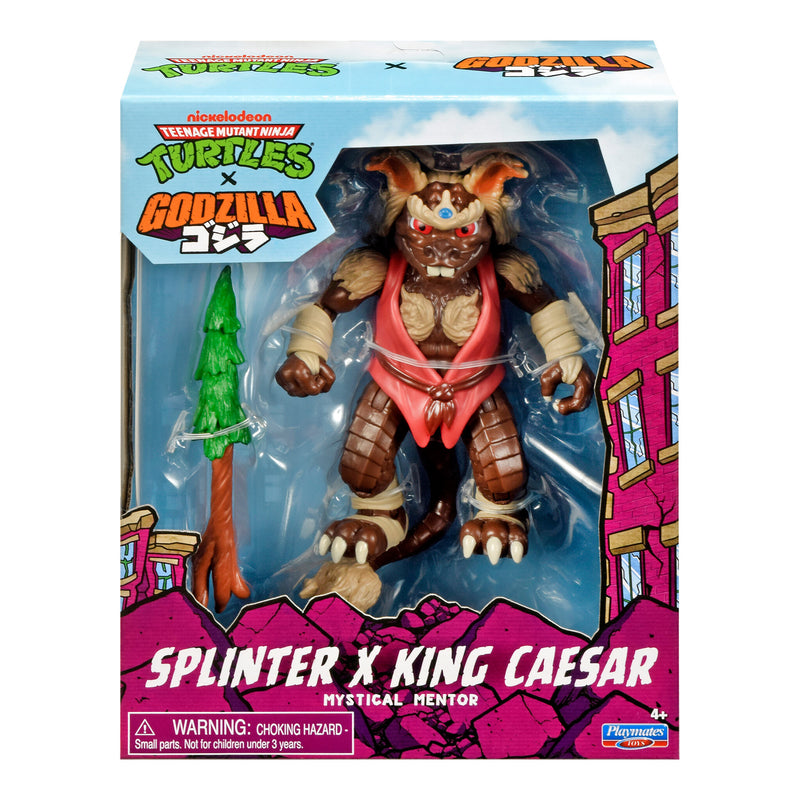 TMNT x Godzilla Figure - Splinter x King Caesar