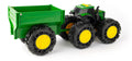John Deere Lights & Sounds Tractor With Wagon - Image