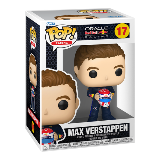 Formula One - Verstappen (Holding Helmet) Funko Pop! Vinyl Figure