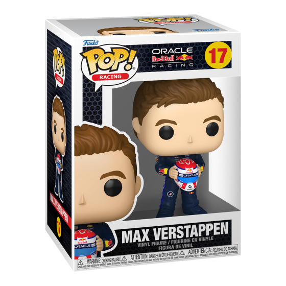 Formula One - Verstappen (Holding Helmet) Funko Pop! Vinyl Figure