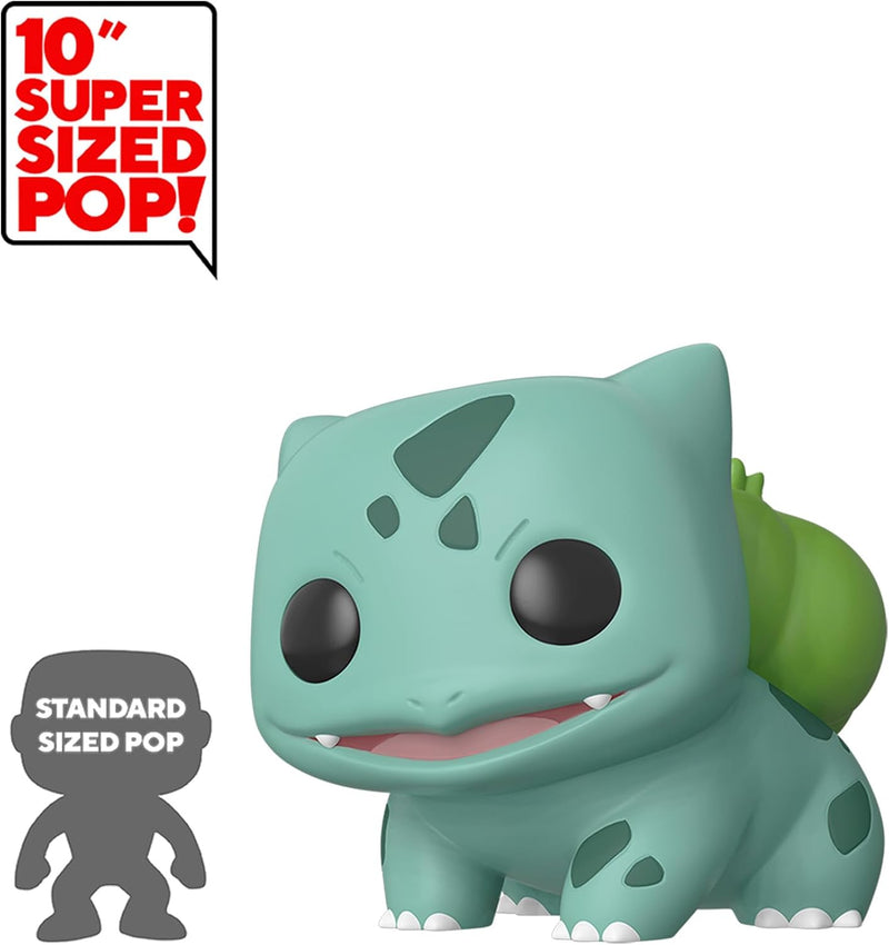 Jumbo- Pokemon - Bulbasaur Funko Pop! Vinyl Figure