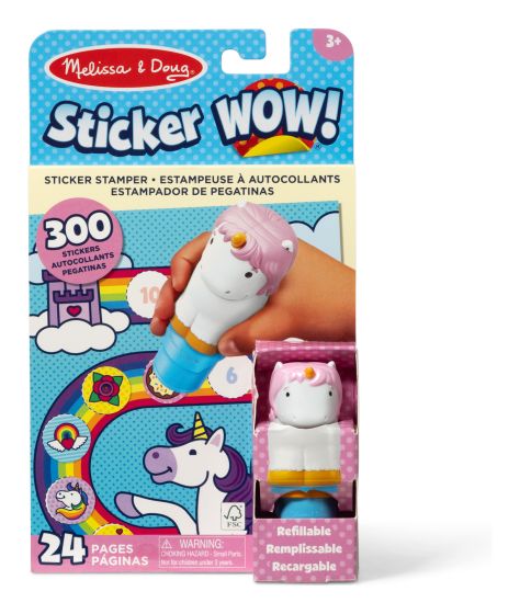 Melissa & Doug Sticker Wow! Unicorns