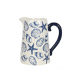 17cm Seashell Ceramic Flower Jug