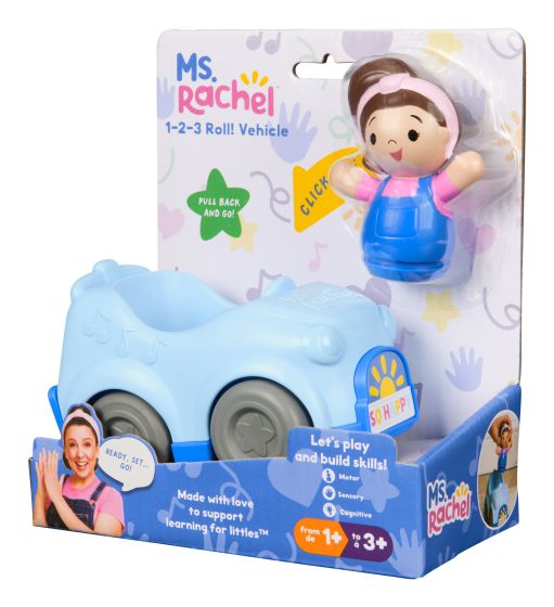 Ms. Rachel 1, 2, 3 Roll! Vehicle