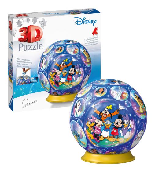 Disney Character 72 Piece 3D Puzzle Ball
