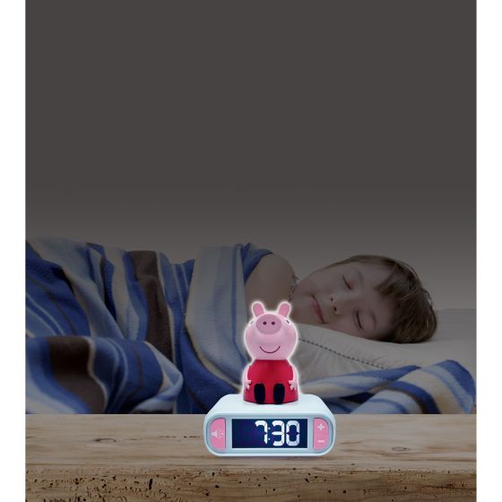 Peppa Pig Alarm Clock With Night Light