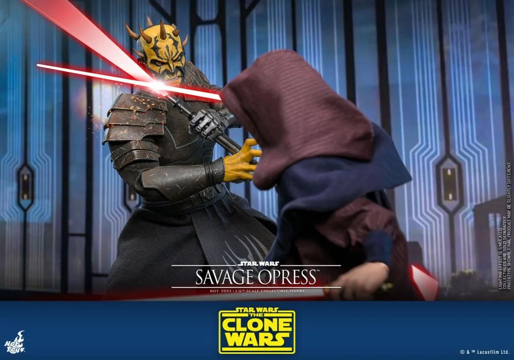 Hot Toys Star Wars The Clone Wars Savage Opress 1/6th Scale Figure