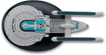 U.S.S. Enterprise NCC-1701-B (Excelsior-class refit) Model Diecast Ship (Eaglemoss / Star Trek), side angle