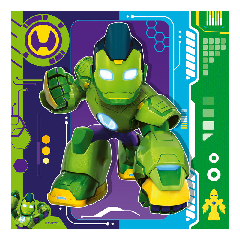 Iron Man & His Awesome Friends 3x49 Piece Jigsaw Puzzles