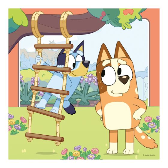 Bluey 3x49 Piece Jigsaw Puzzle