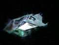 Steth's Coaxial Ship Model Die Cast Starship BONUS ISSUE (Eaglemoss / Star Trek), packaging shot