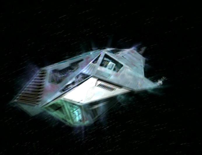 Steth's Coaxial Ship Model Die Cast Starship BONUS ISSUE (Eaglemoss / Star Trek), packaging shot