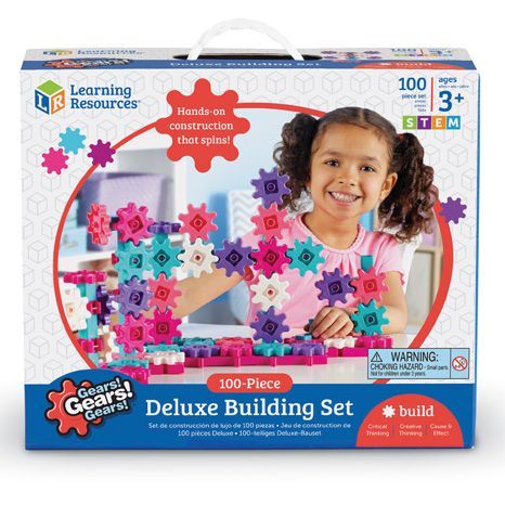 Gears!Gears!Gears! Deluxe Building Set, rear view