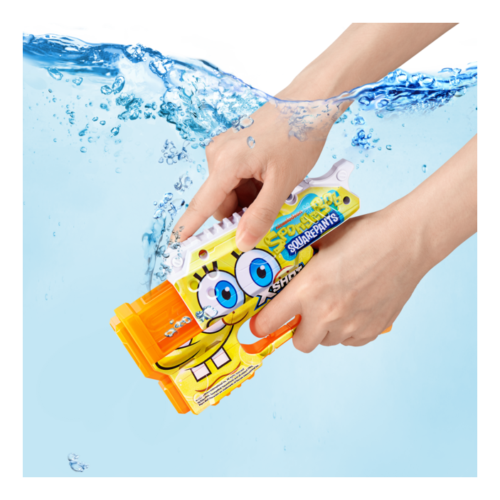 XSHOT Water Spongebob Jr Fast Fill Water Blaster - Image