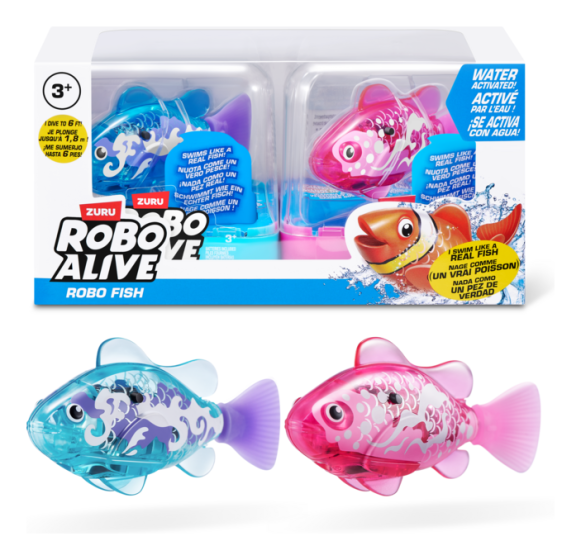 Robo Alive Water Activated S3 Swimming Fish