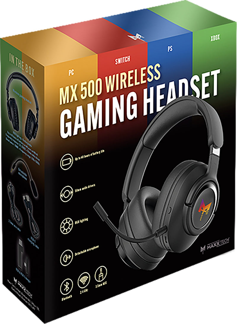 Maxx Tech MX500 Wireless Gaming Headset