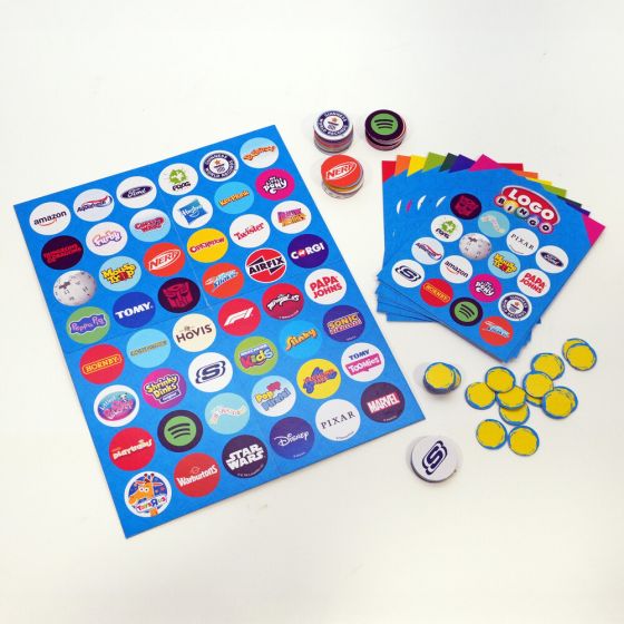 LOGO Bingo Mini Game